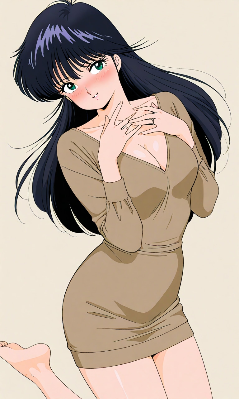まどかさんのセーター姿