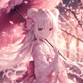 桜とくま娘🐾 2枚目