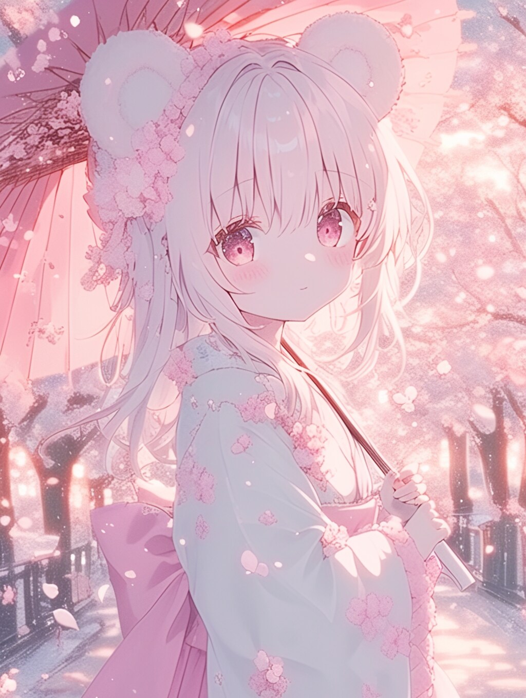 桜とくま娘🐾