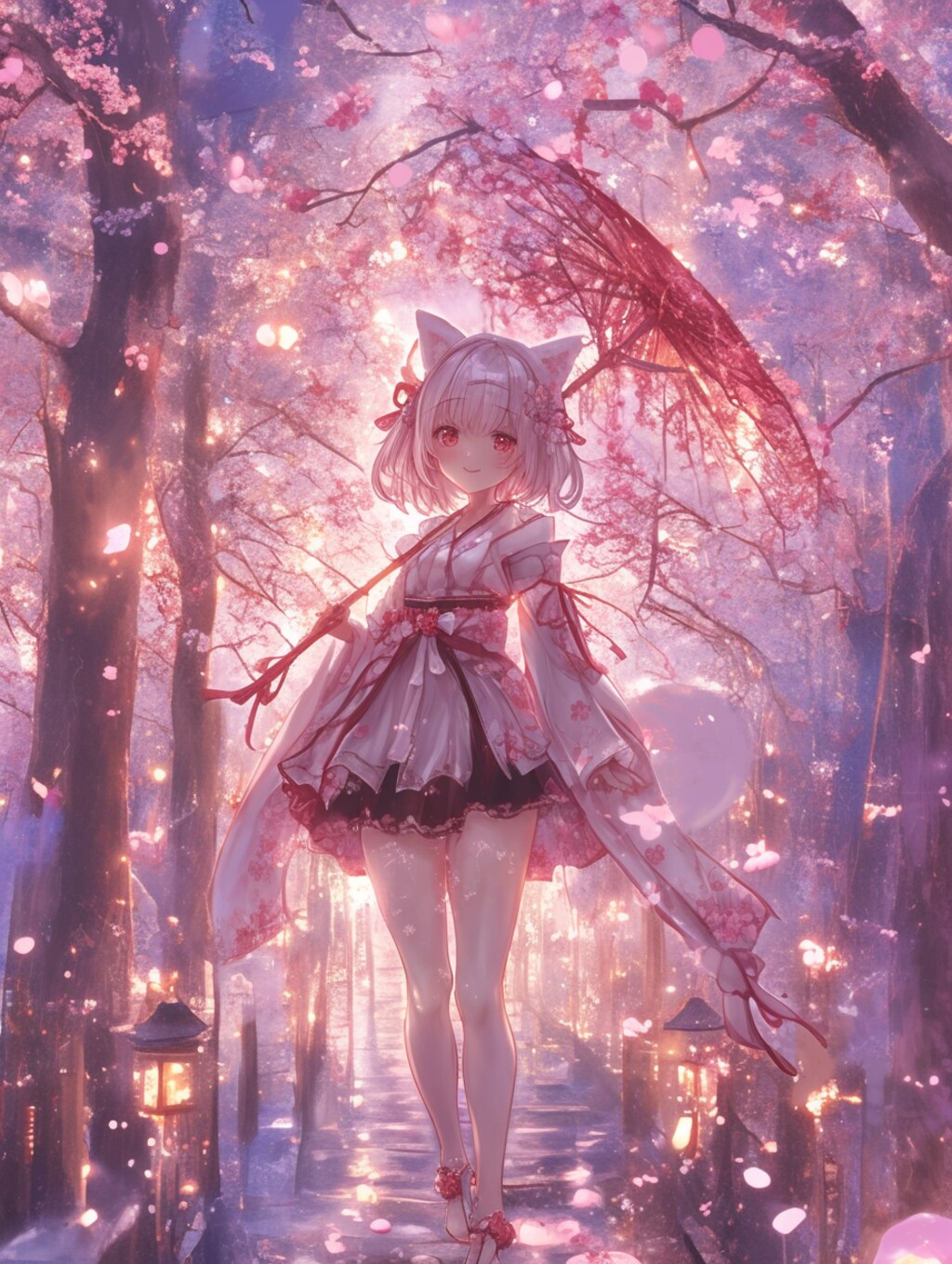 桜とくま娘🐾