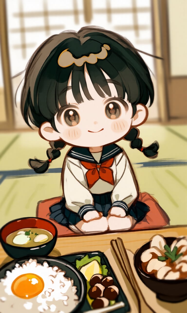 和風、朝ご飯だよ | の人気AIイラスト・グラビア