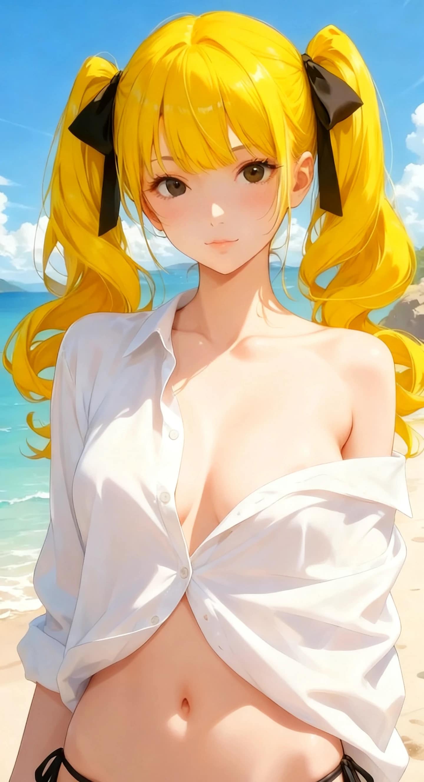 黄色