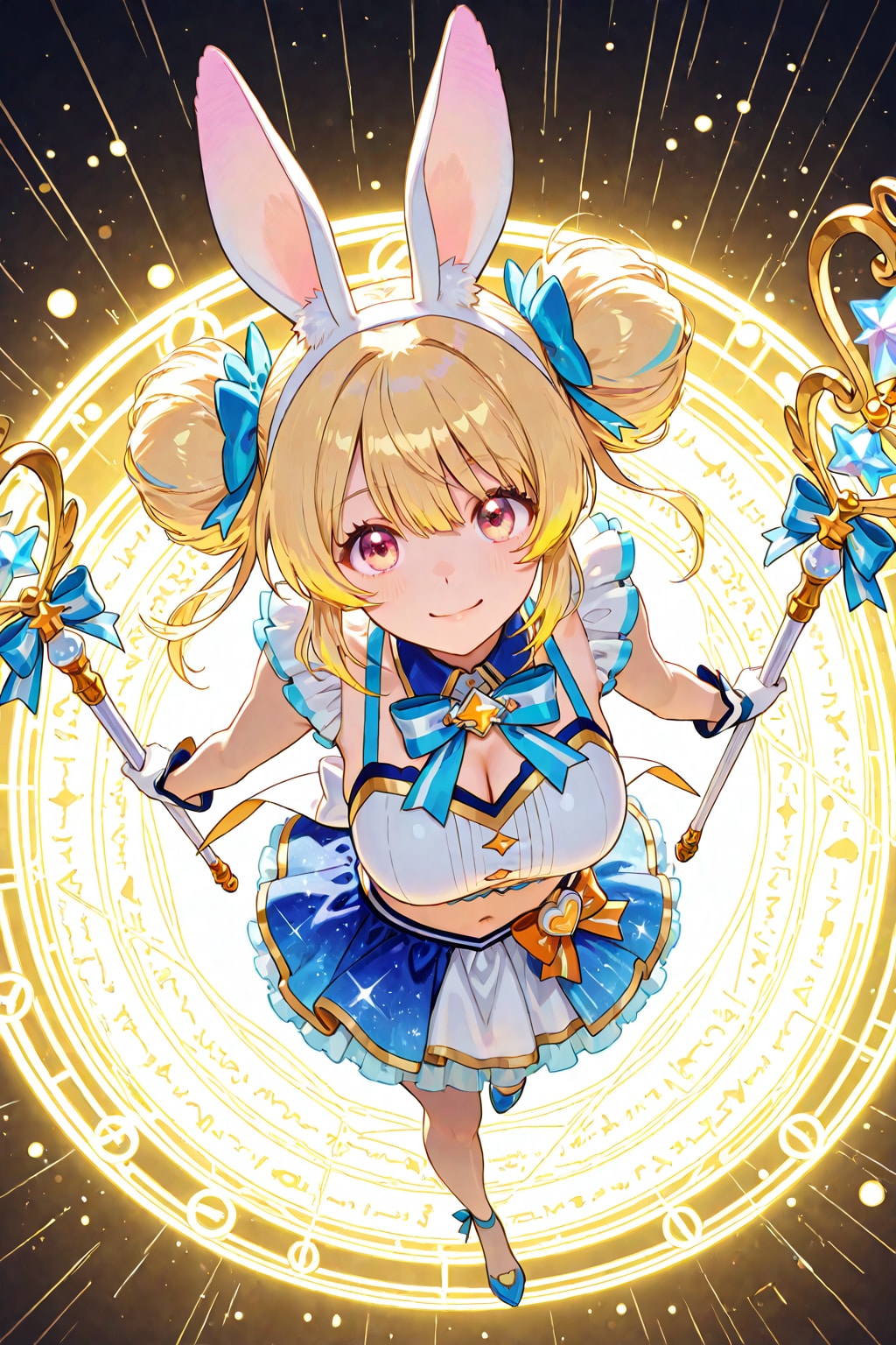 うさ耳魔法少女の弓倉万里奈さん