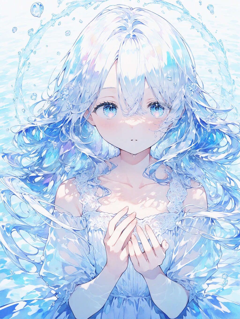 水よりも、空気よりも透明な少女