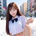 下着見せ制服 4枚目