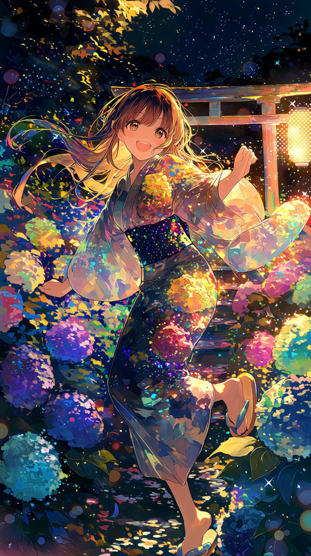 紫陽花と君