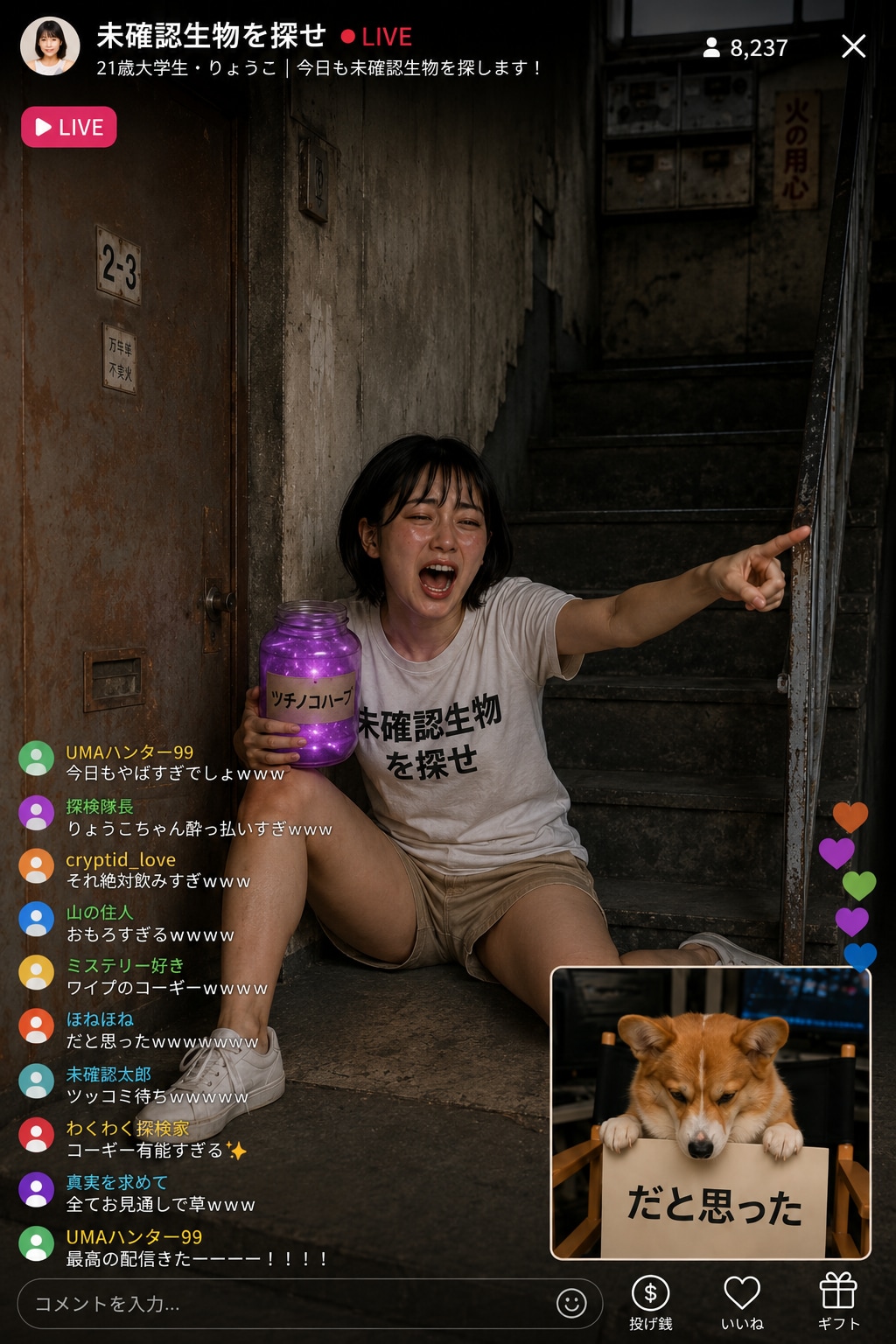 未確認生物を探せ ツチノコ編