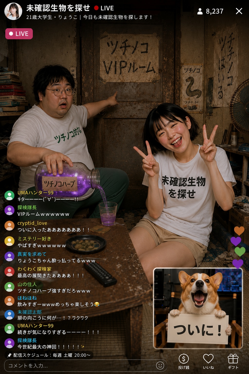 未確認生物を探せ ツチノコ編