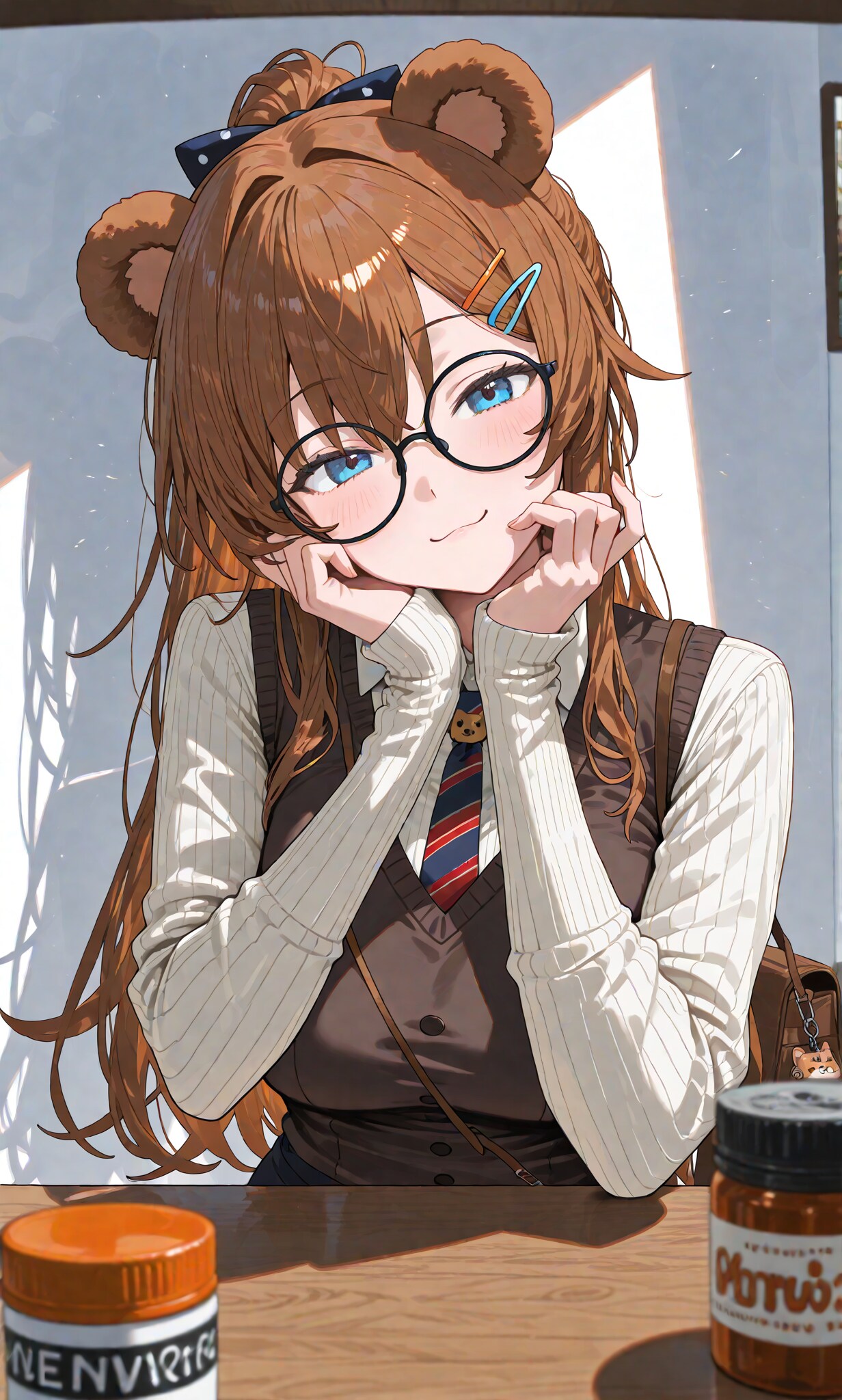 似合ってる？ 🧸