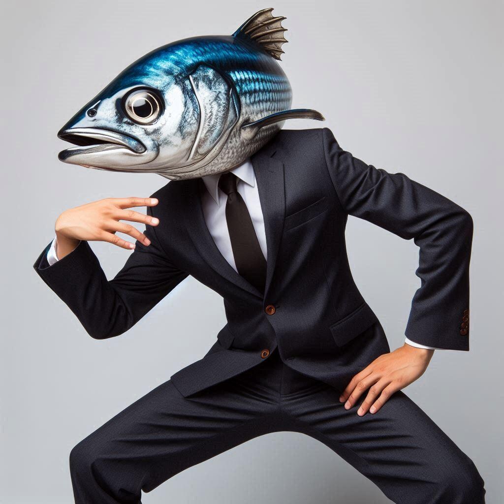 おでかけするイワシ（仮）