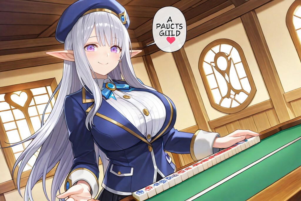 ミアとマージャン