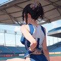 動けるお尻（陸上女子） 11枚目