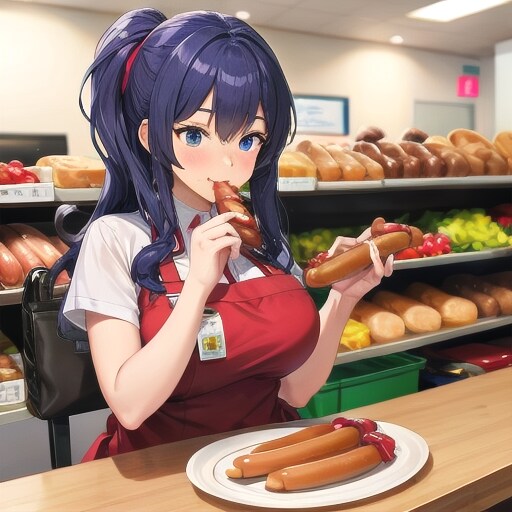 スーパーのソーセージ