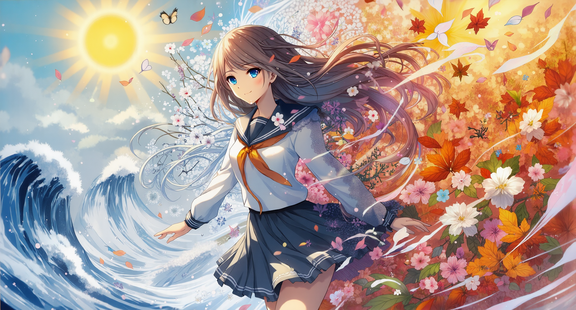 季節の移り変わり | の人気AIイラスト・グラビア