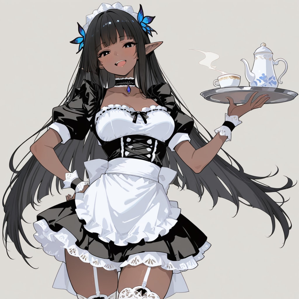 コーヒーお持ちしましたぁ