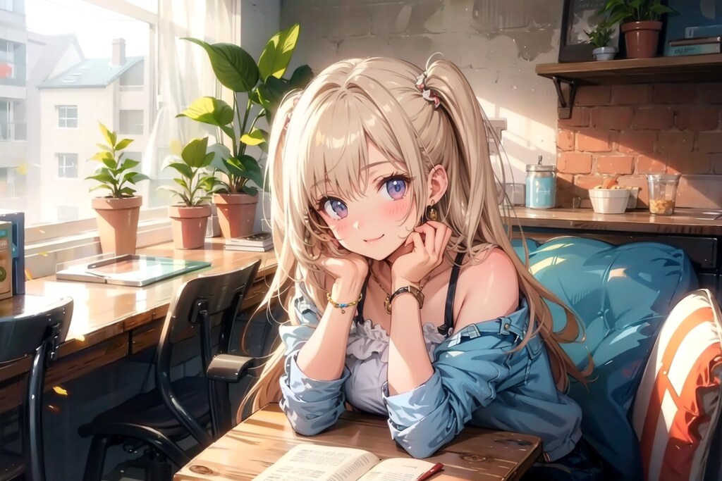 これウナギのかば焼きや断じてない。ツインテールの金髪美少女や