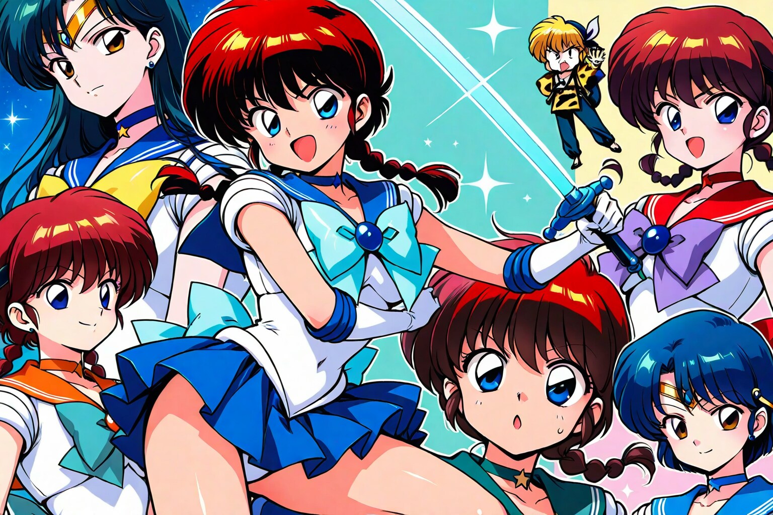 美少女剣士セーラーらんマーズ2期第一話2
