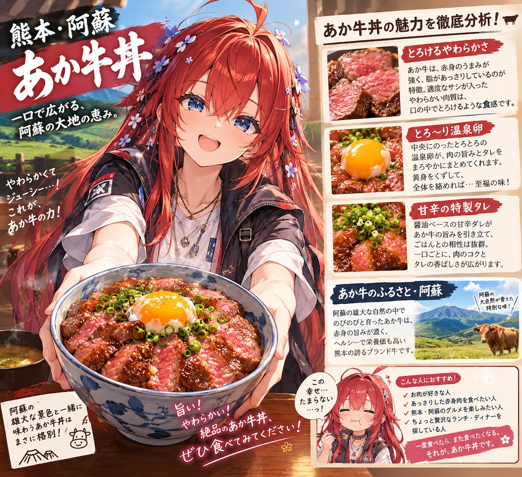 あか牛丼