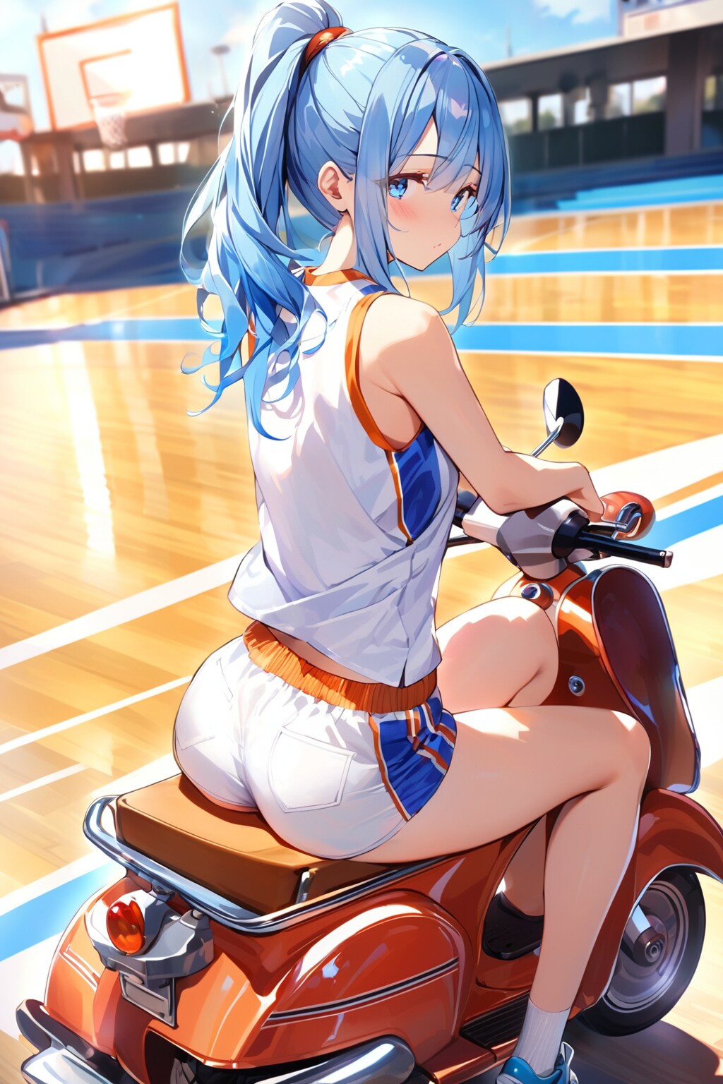 バイクに座る_VEGA