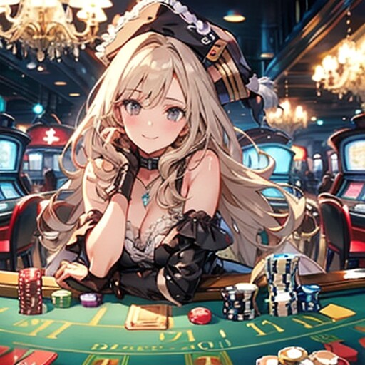 カジノに挑戦4 | の人気AIイラスト・グラビア