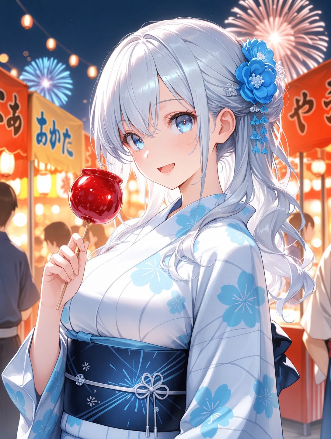同級生と夏祭り