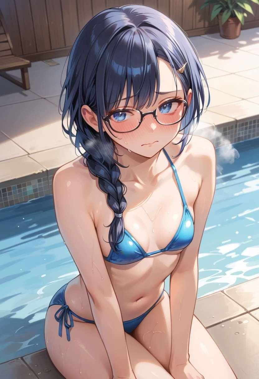 プールサイド