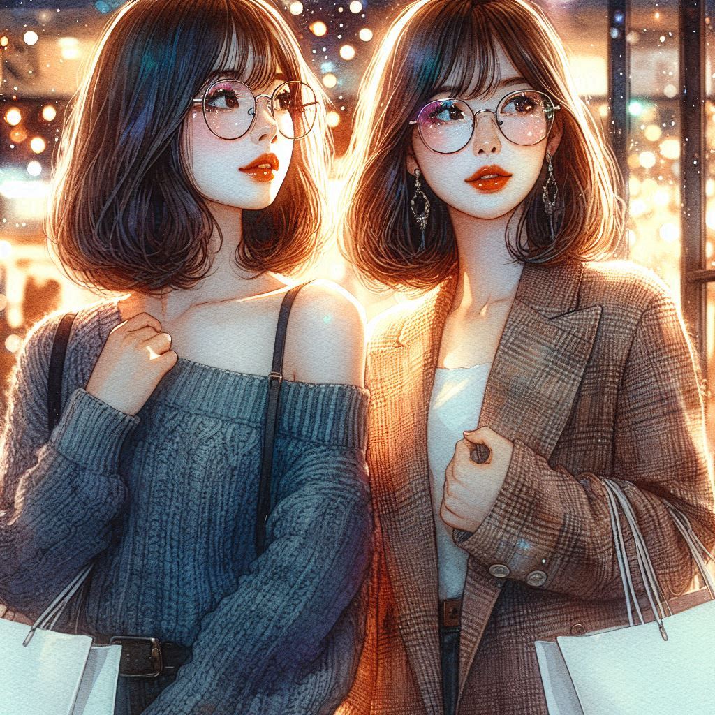 お揃いの買お？ | の人気AIイラスト・グラビア