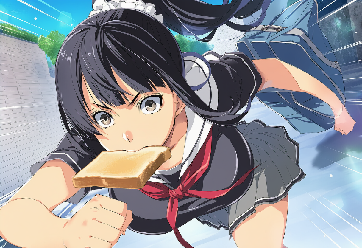 登校ダッシュ