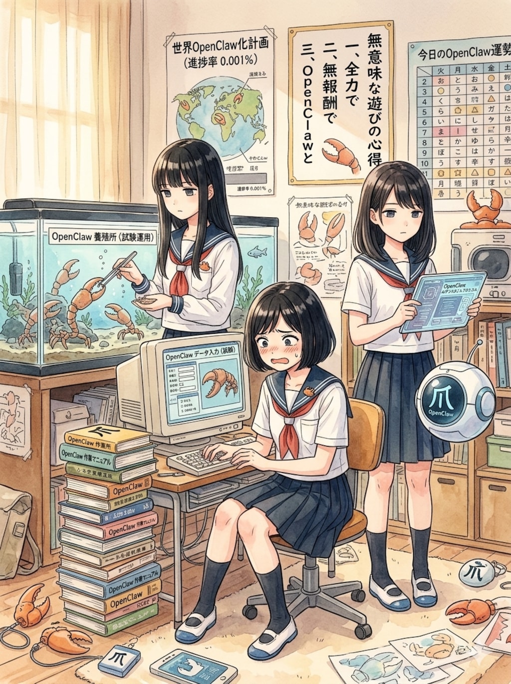 OpenClawって…知ってる！知ってる～！！♪