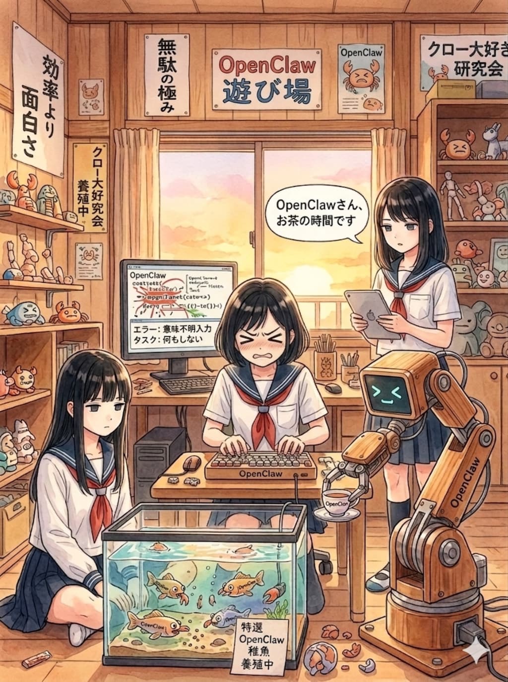 OpenClawって…知ってる！知ってる～！！♪