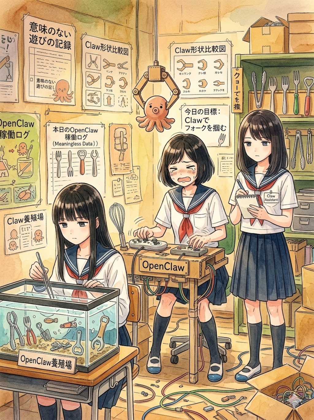 OpenClawって…知ってる！知ってる～！！♪