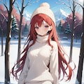 【ＥＭＥＲＡＬＤ様版】長身美脚赤髪紫目美少女（春夏秋冬） 10枚目