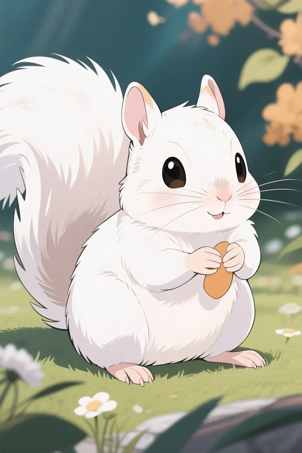 白リス | の人気AIイラスト・グラビア