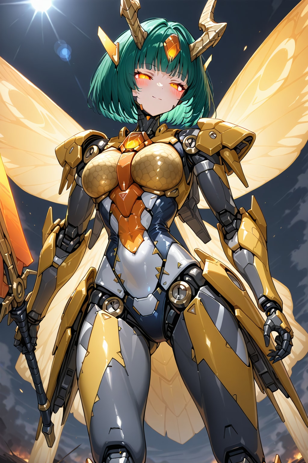 昆虫モチーフメカ娘