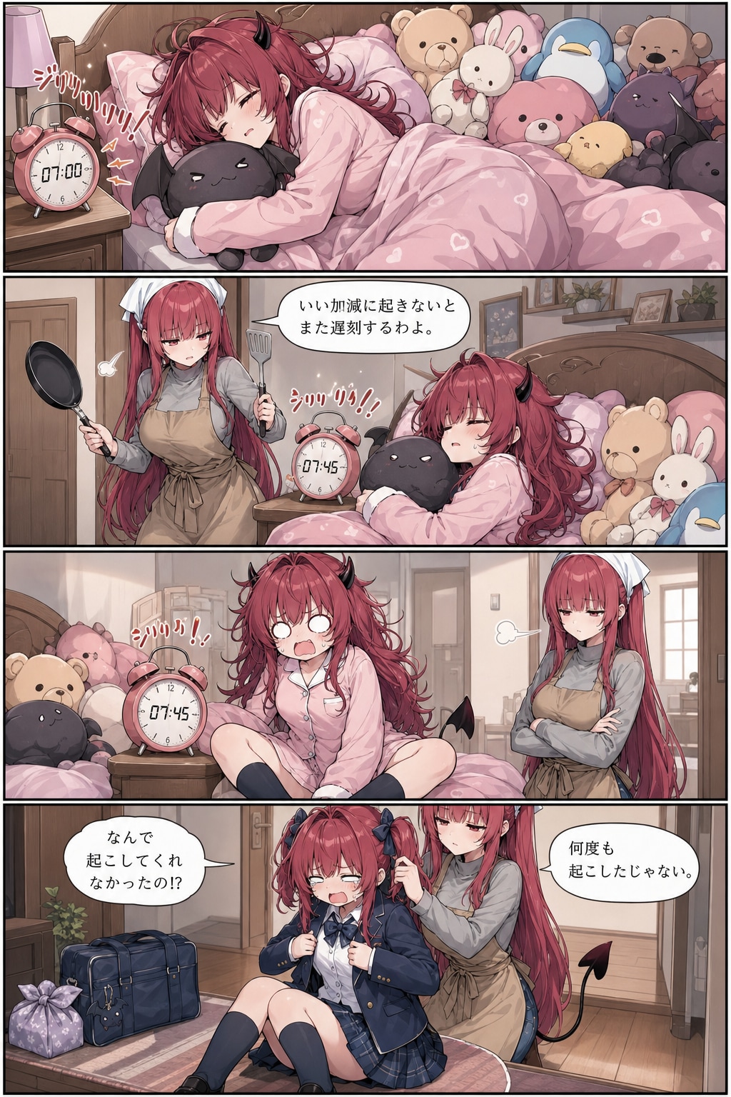魔王の娘さんと魔王の妻さん