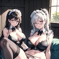 挑発メイドさん㉔ 3枚目