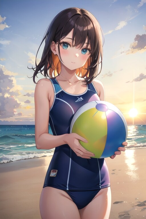 スクール水着の女の子11
