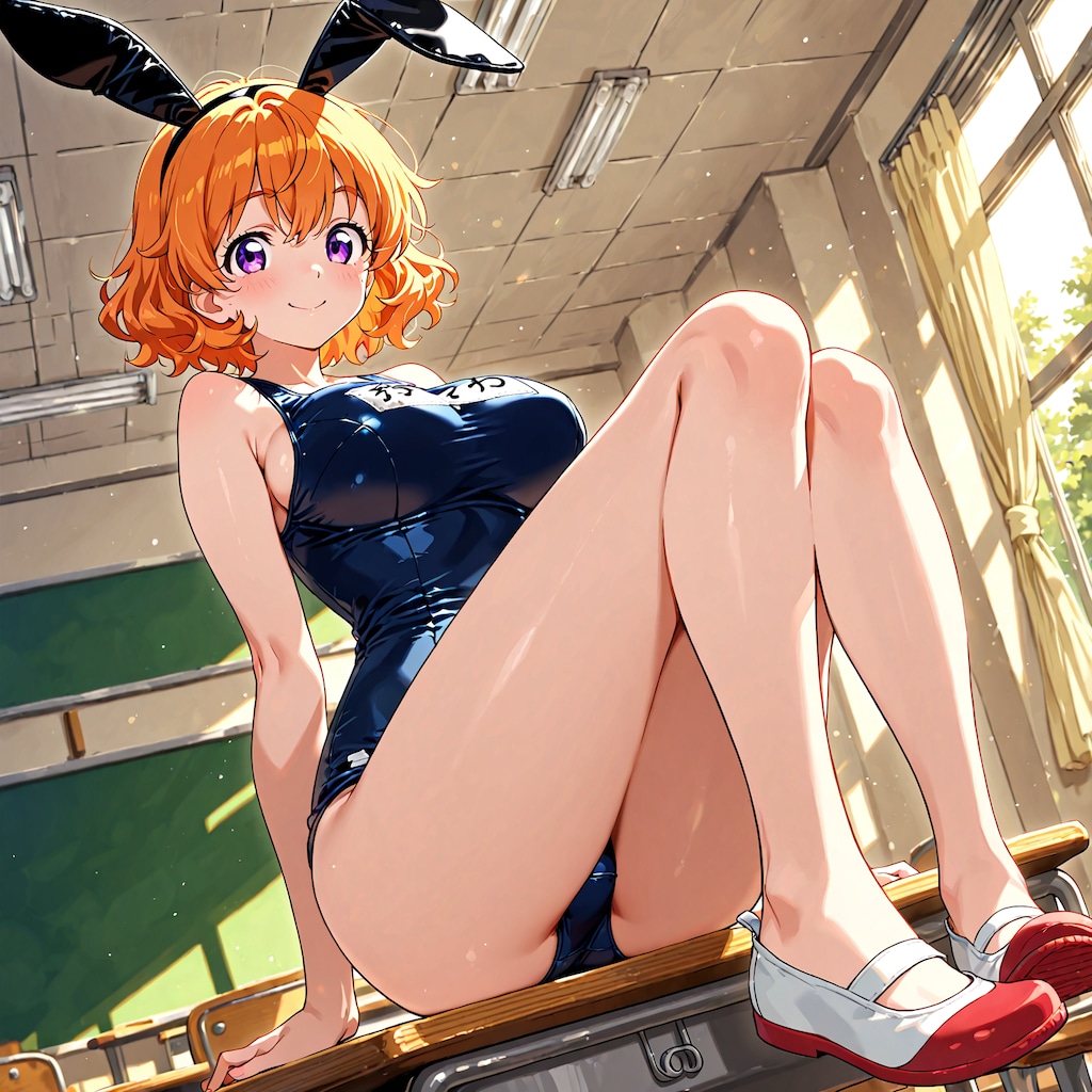 スク水バニー⑤