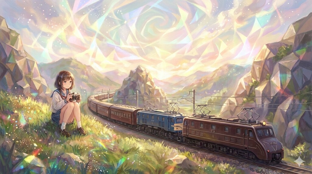 幻の重連を撮る