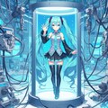 初音ミク研究所で監禁 3枚目