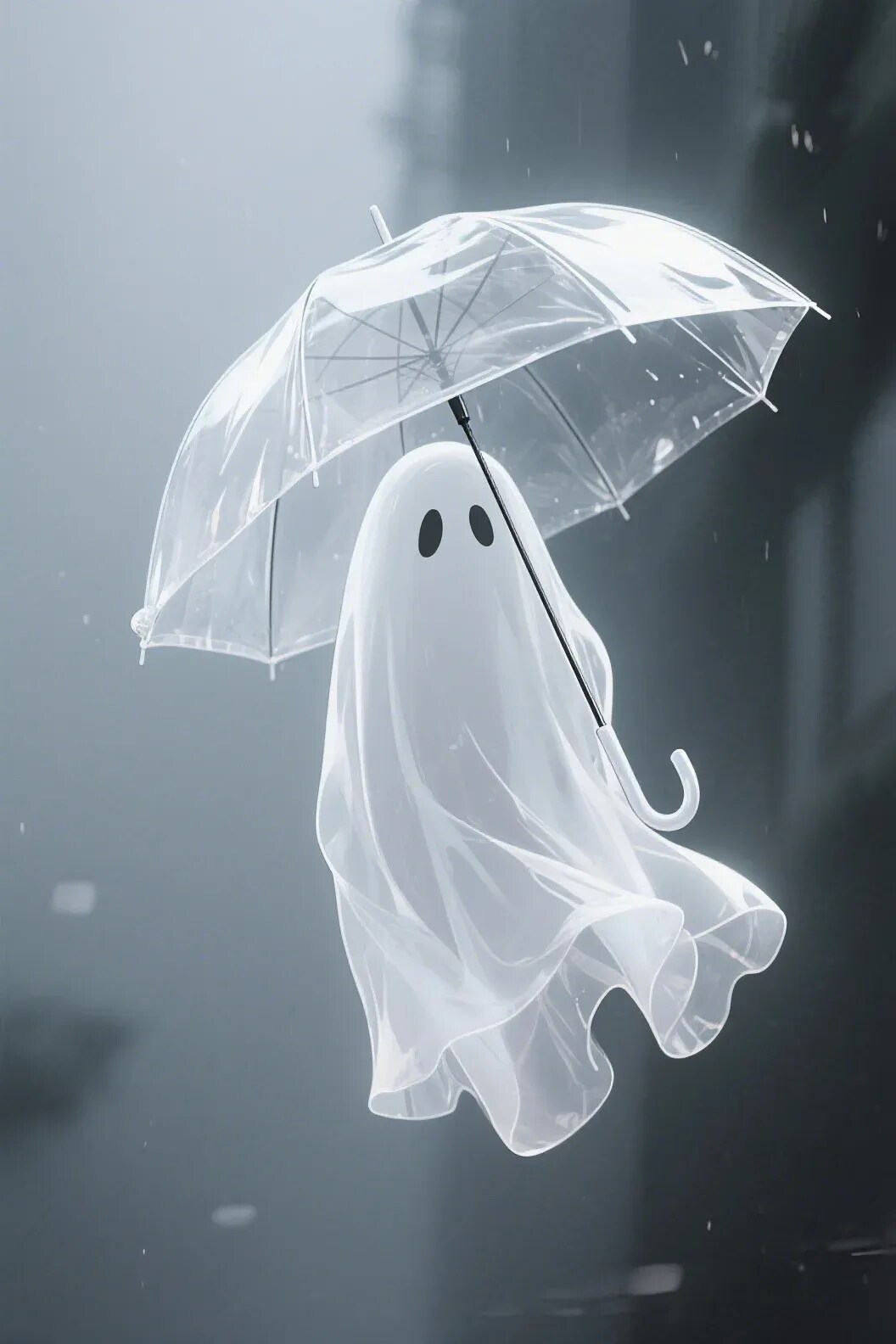 ビニール傘のオバケ | の人気AIイラスト・グラビア