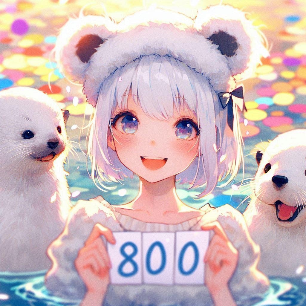 800フォロー御礼