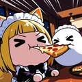 おピッツァメイド稲荷ちゃん、摩訶不思議を体験する🍕👻🦊 4枚目