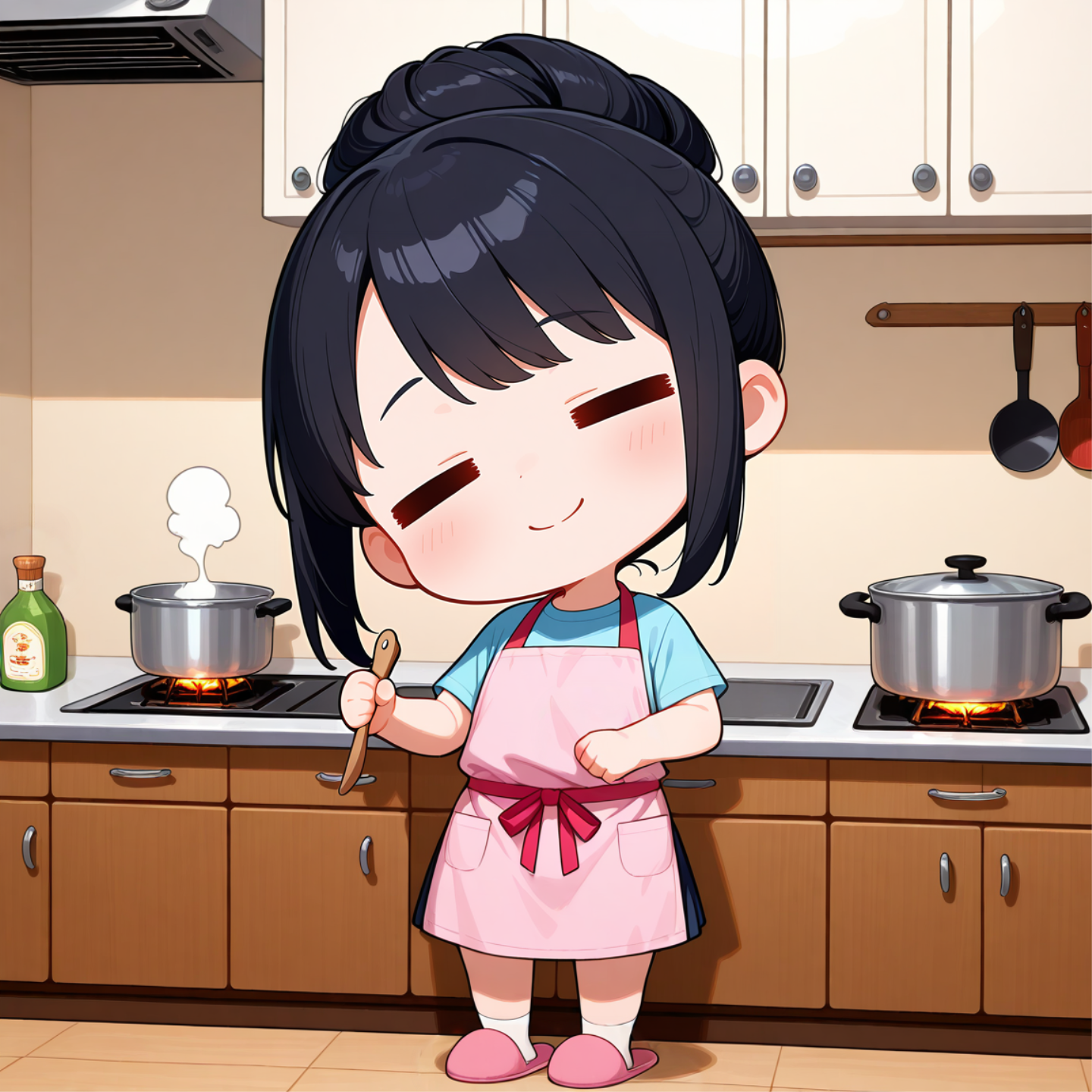 蕎麦を茹でよう | の人気AIイラスト・グラビア