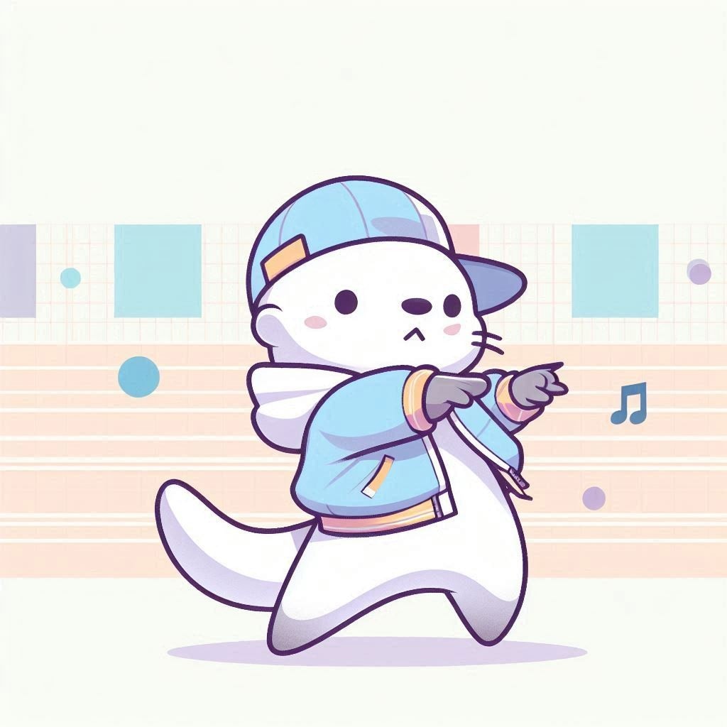 hip-hop白ラッコ | の人気AIイラスト・グラビア