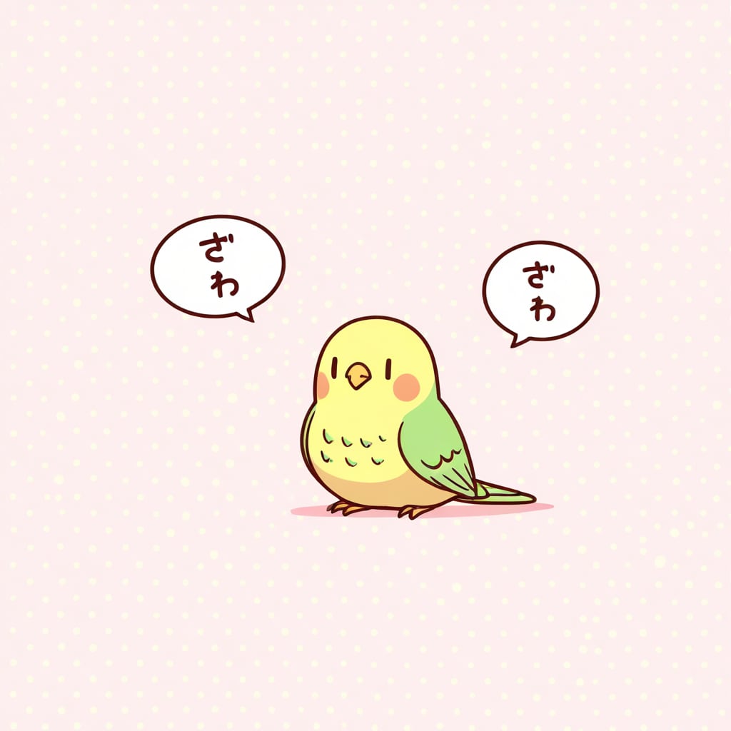 気まぐれインコ