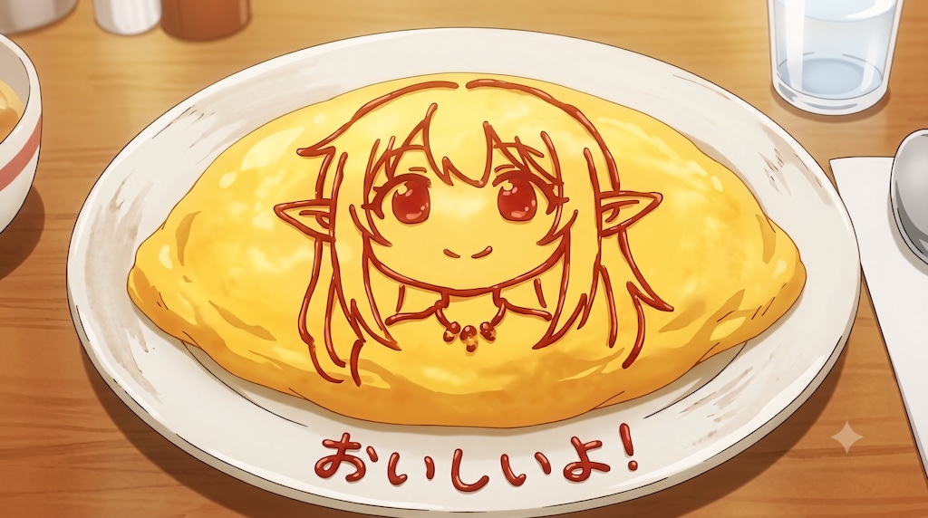 【#オムライス】で主張