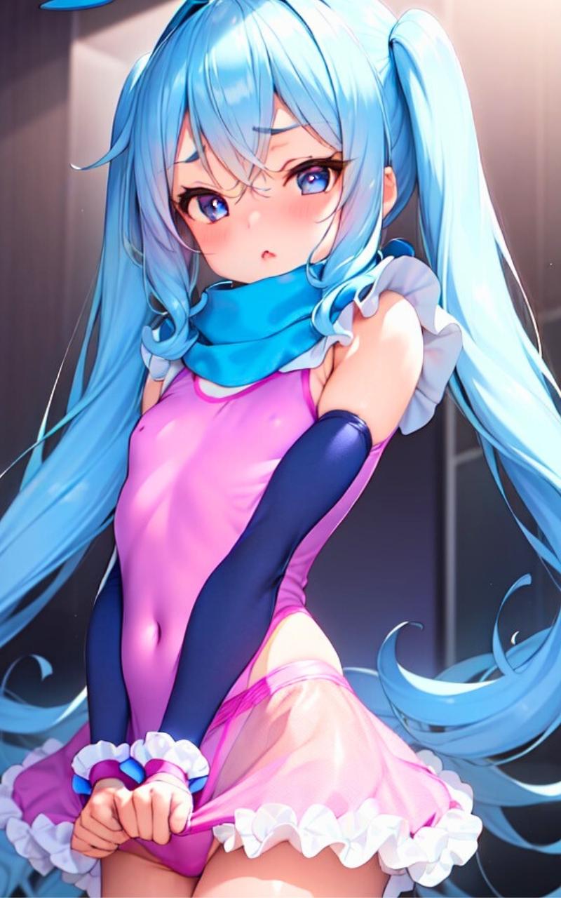 ツインテレオタードちゃん