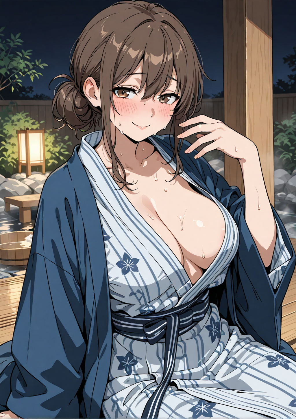 「イイお湯だったねー♡」