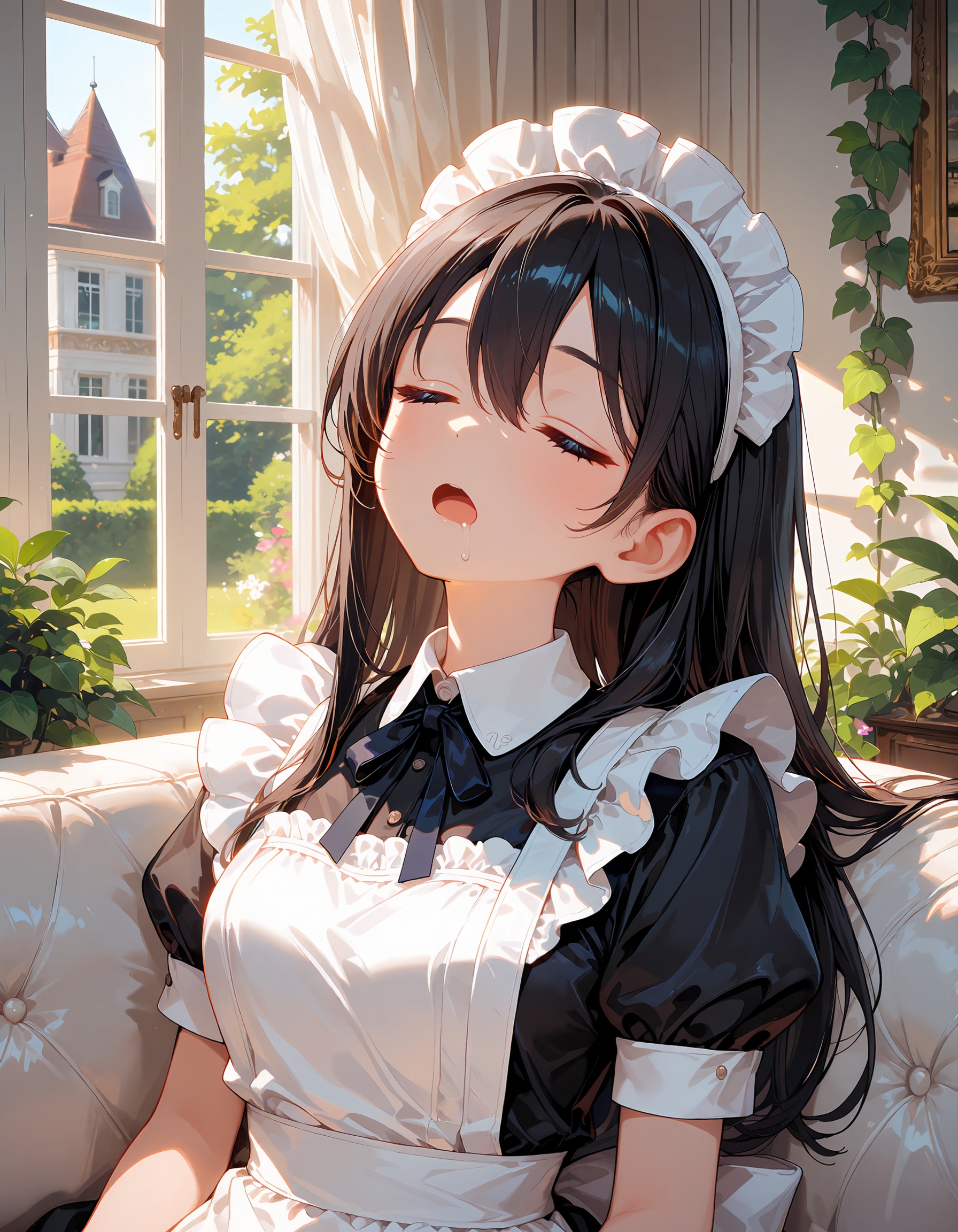 昼下がりのメイドさん